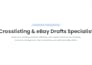 ebay crosslist listings and create ebay drafts using vendoo list perfectly
